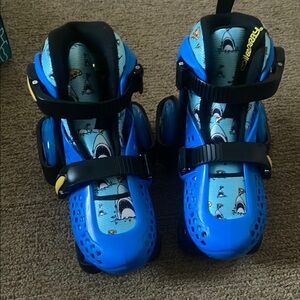 Blue Kids Adjustable Roller Skates